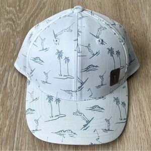 PGA Tour White and Gray Golf Cap